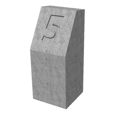 Reinforced Concrete Emergency Poles and Milestones