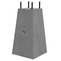 Pour les Poteaux d'Éclairage type 4