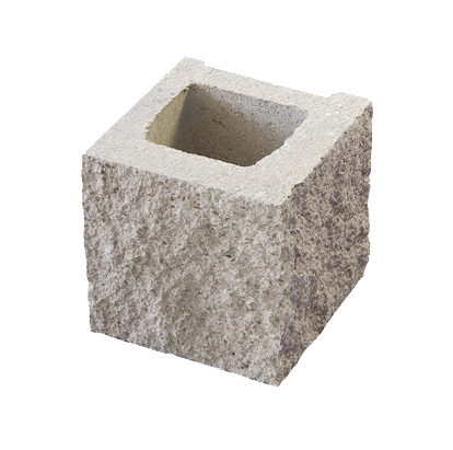 Half Corner Split Block