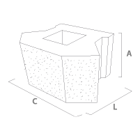 Bloc Muret -Type 2