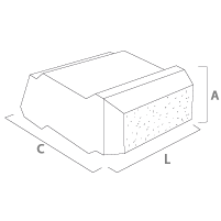 Bloc Muret -Type 3